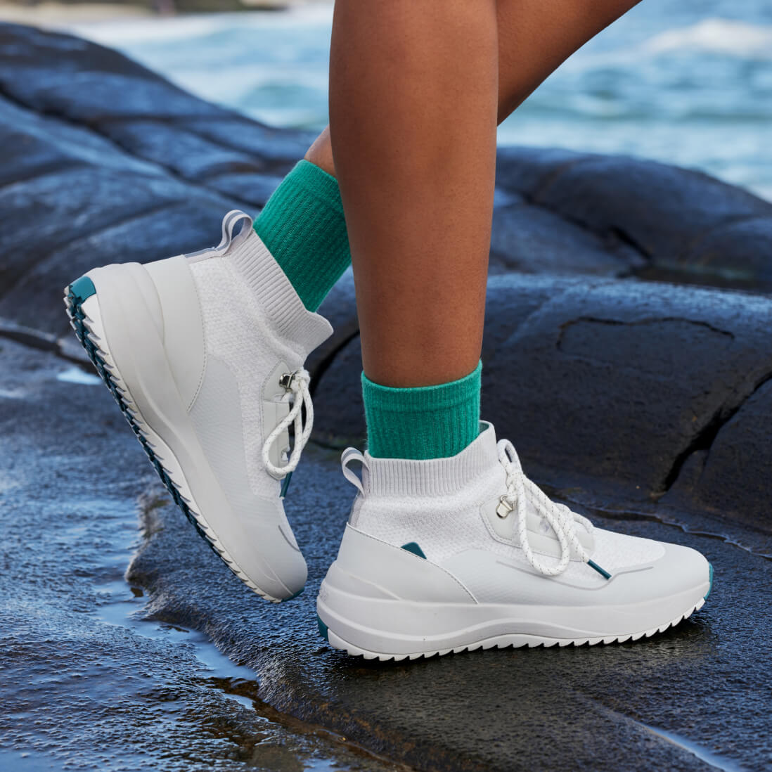 Women's Stormburst High Top - Frost White - Image 8