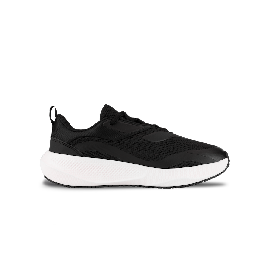 Women's Tidal Sneaker - Black on White - Image 9